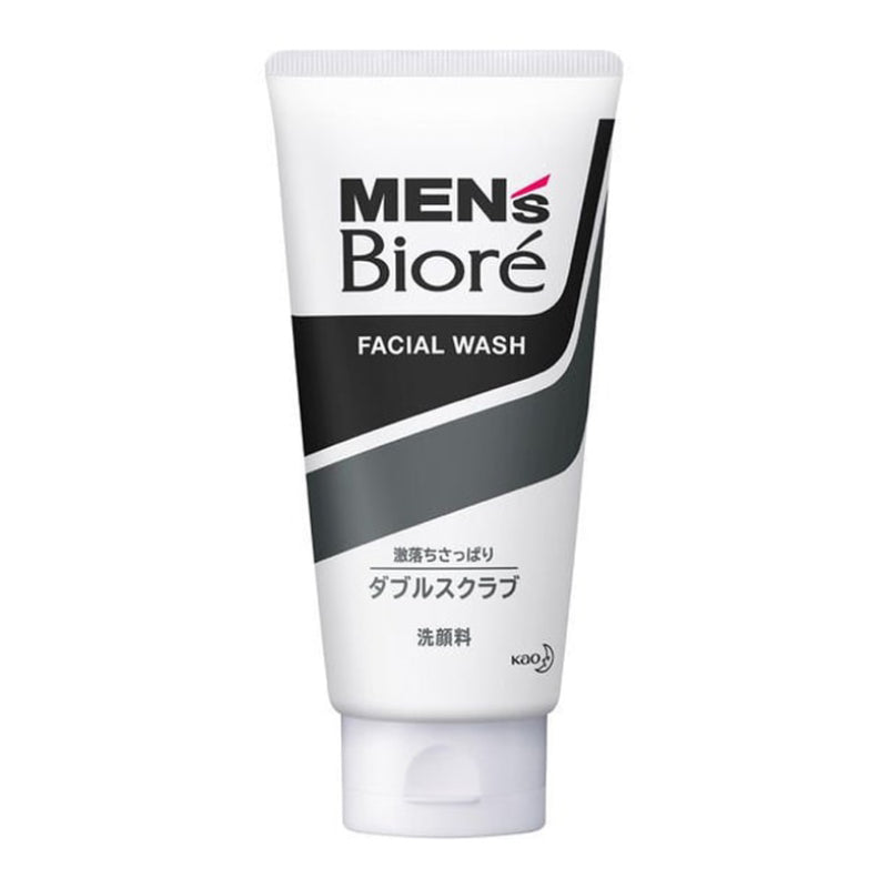 Biore Men's Double Scrub Facial Wash 130g