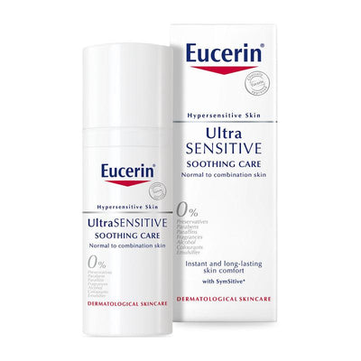 Eucerin Ultra Sensitive Lugnande Vård Normal för Blandhy 50 ml