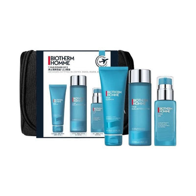 BIOTHERM Homme Men's T-Pur Power Set (Cleanser 125ml + Lotion 200ml + Gel 50ml) - LMCHING Group Limited
