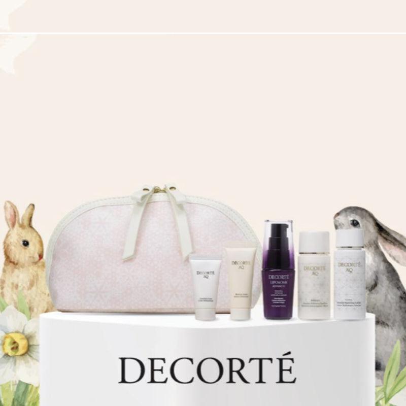 COSME DECORTE Liposome Advanced And AQ Comfort Travel 5pcs Set (With Pouch) (6 Items) - LMCHING Group Limited