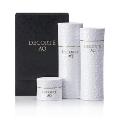 COSME DECORTE AQ Basic Treatment Set (Emulsion 200ml + Lotion 200ml + Cream 25g)