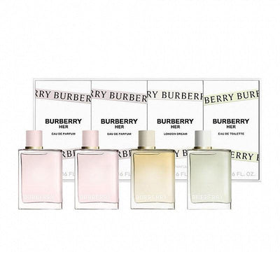 BURBERRY Her Parfum Set ( EDP 5ml x 3 + EDT 5ml x 1)