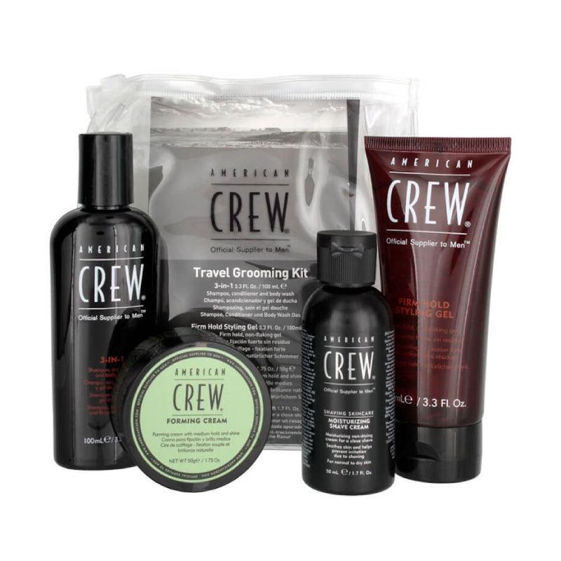 AMERICAN CREW Travel Grooming Kit for Men(4 Items) - LMCHING Group Limited