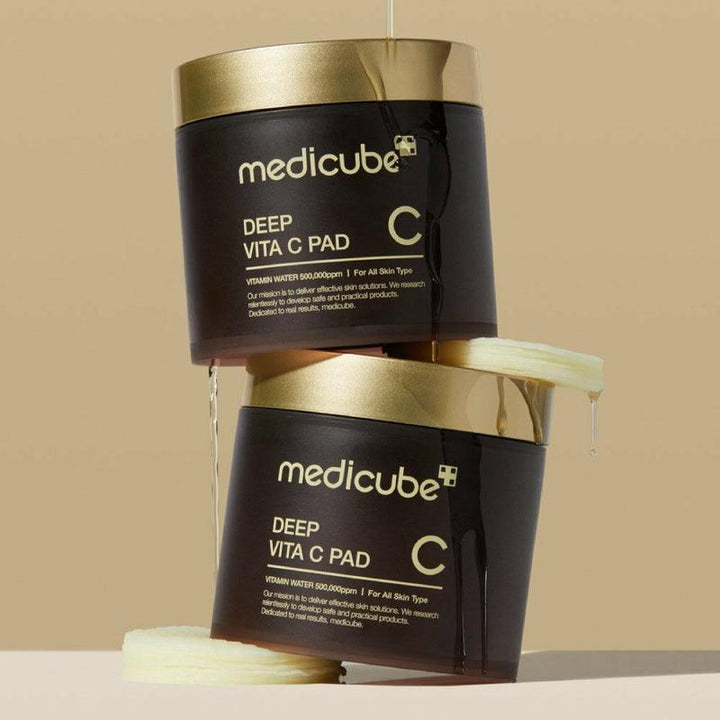 配送 medicube ディープビタc パッド 70枚入り+リフィル70枚 2セット