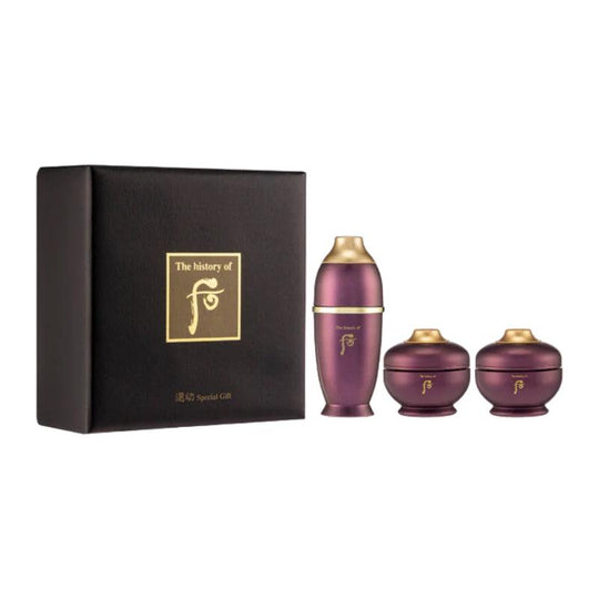 The history of Whoo Hwanyu Special Kit (Essence 7ml + Eye Cream 4ml + Cream 4ml)