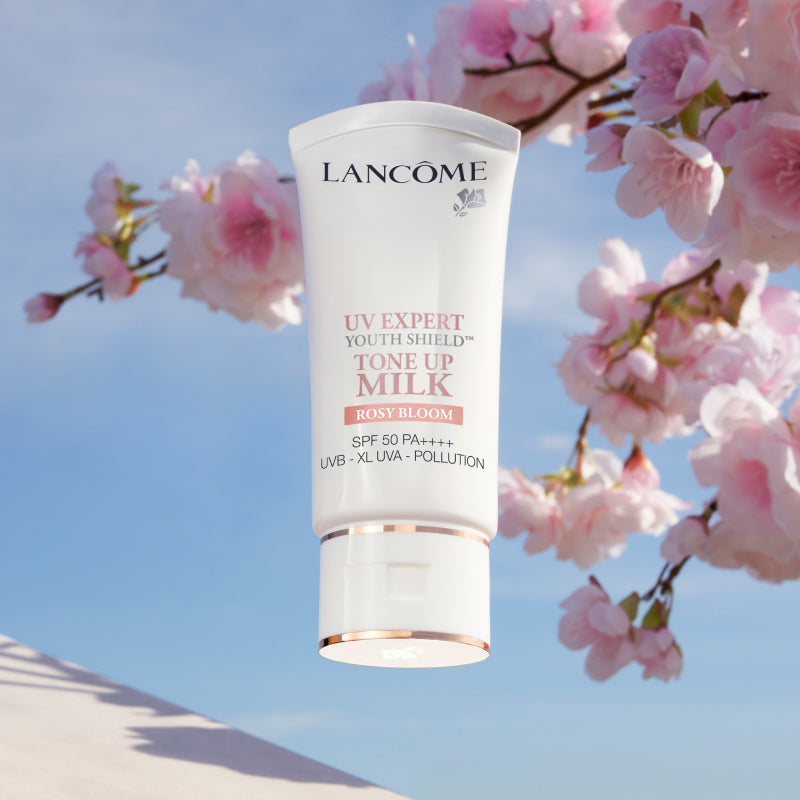 LANCOME UV Expert Youth Shield Tone Up Milk SPF50 PA++++ (#Rosy Bloom) 50ml
