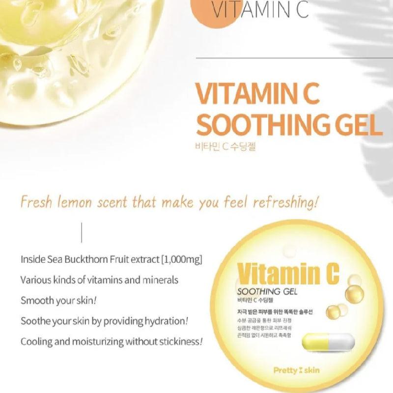 Pretty skin Vitamin C Soothing Gel 300ml - LMCHING Group Limited