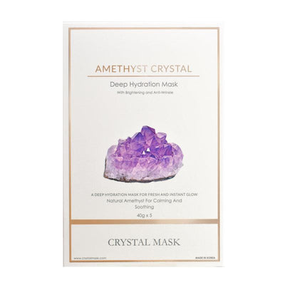 CRYSTAL MASK Hydraterend 600sec Amethist SOS Diep Hydraterend Masker 30g x 5