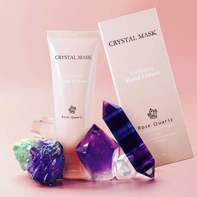 CRYSTAL MASK Rose Quarts Sanitizing Hand Cream 50ml - LMCHING Group Limited