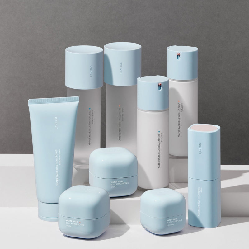 LANEIGE Espuma Limpiadora con Ácido Hialurónico Azul Water Bank 150g