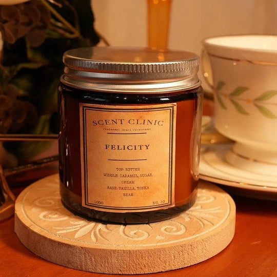 SCENT CLINIC No.10 Felicity Caramel Milk Soy Wax Scented Candle 100g