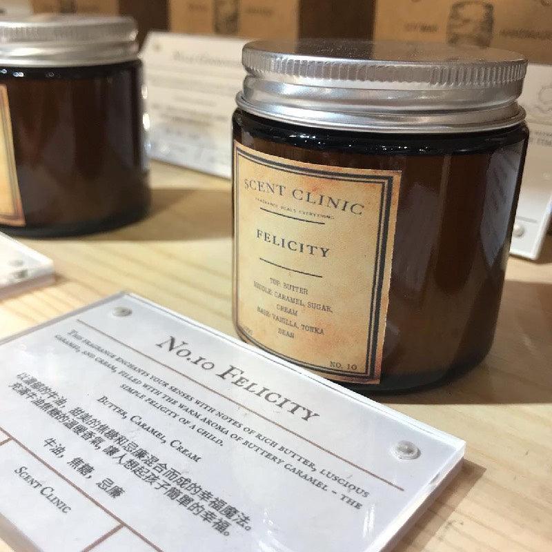 SCENT CLINIC No.10 Felicity Caramel Milk Soy Wax Scented Candle 100g - LMCHING Group Limited