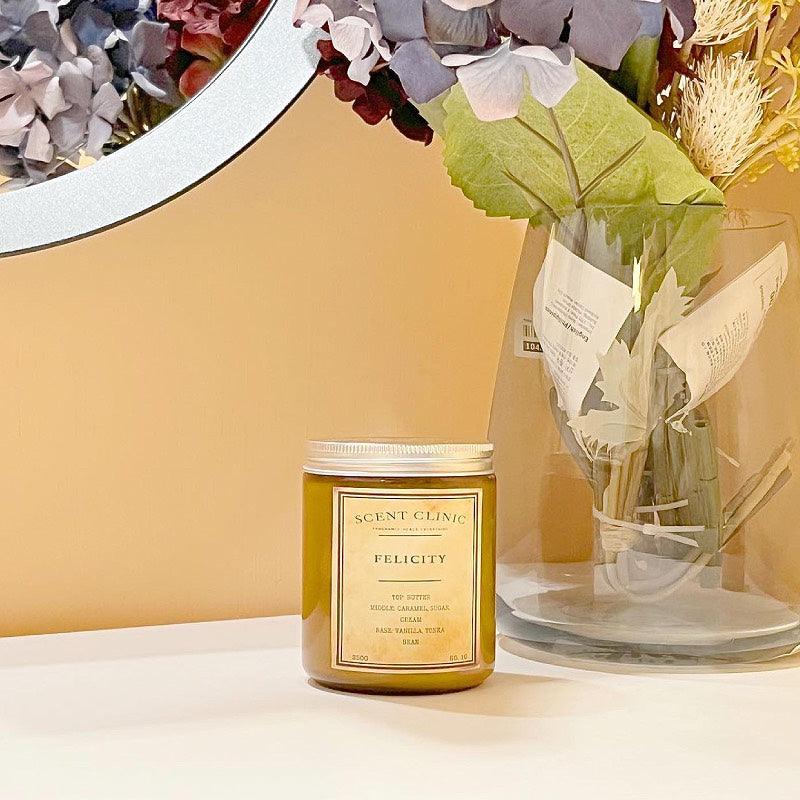 SCENT CLINIC No.10 Felicity Caramel Milk Soy Wax Scented Candle 100g - LMCHING Group Limited