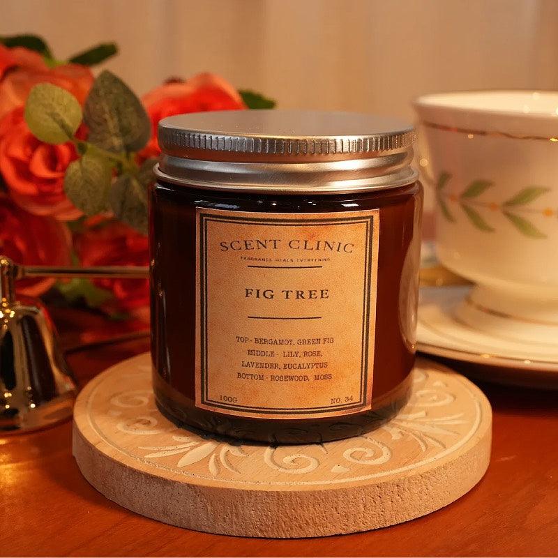 SCENT CLINIC No.34 Fig Tree Soy Wax Scented Candle 100g - LMCHING Group Limited