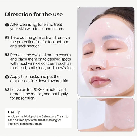 Torriden Cellmazing Firming Gel Mask 45g x 4pcs