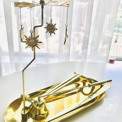 SCENT CLINIC Candle Carousel Holder (#Exclusive Tarot Sun) 1pc - LMCHING Group Limited