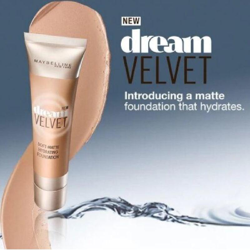 MAYBELLINE Dream Velvet Soft Matte Hydrating Foundation (