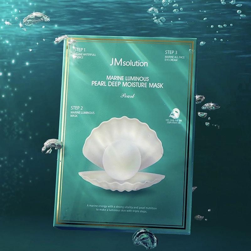 JMsolution Marine Luminous Pearl Deep Moisture 3 Step Mask Pearl 30ml x 10 - LMCHING Group Limited