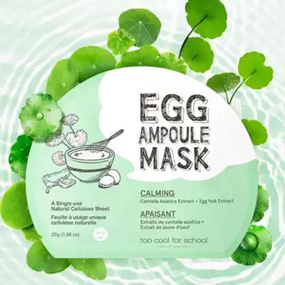 too cool for school Egg Ampoule Mask Cica 1pc - LMCHING Group Limited