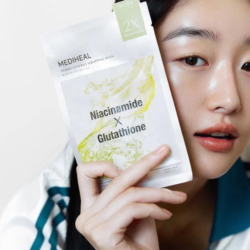 MEDIHEAL Derma Synergy Wrapping Mask Blemish Care 25ml x 4pcs