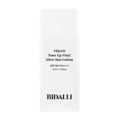 BIDALLI Vegan Tone Up Vita-C Glow Sonnenlotion SPF50+ PA++++ 50 ml