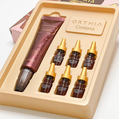 Coreana ORTHIA Perfect Collagen Intensive Ampoule Eye Beauty Set (Eye Cream 30ml + Ampoule 2ml x 6) - LMCHING Group Limited