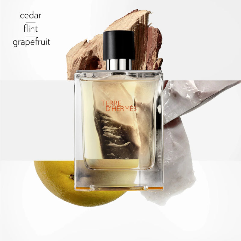 Hermes น้ำหอม Terre D’Hermes Eau de Toilette (สำหรับผู้ชาย) 50มล. / 100มล.
