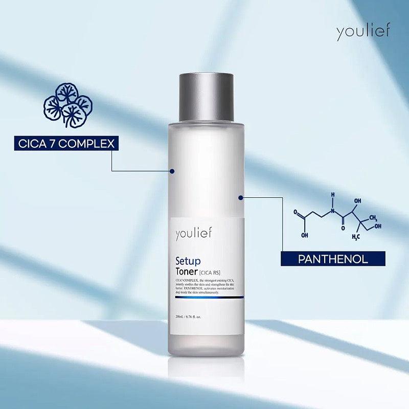 youlief Setup Toner CICA RS 200ml - LMCHING Group Limited