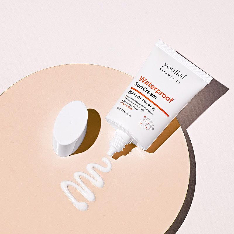 youlief Waterproof Suncream SPF50+PA++++ 50ml