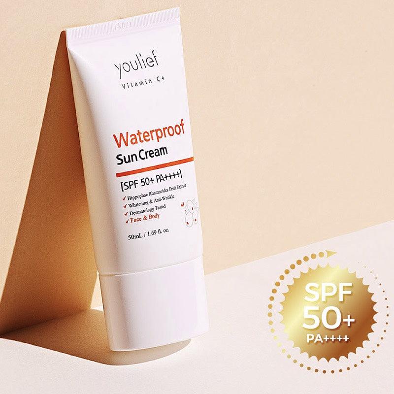 youlief Waterproof Suncream SPF50+PA++++ 50ml