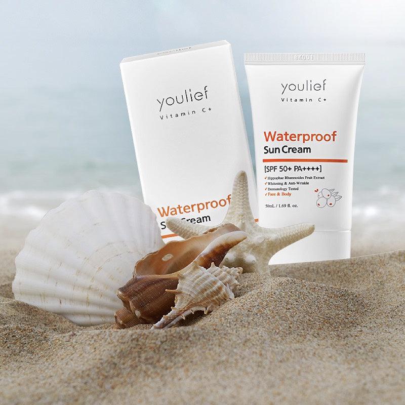 youlief Waterproof Suncream SPF50+PA++++ 50ml - LMCHING Group Limited