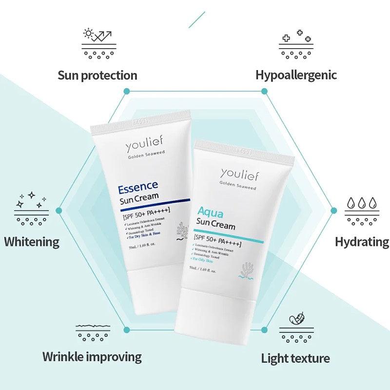 youlief Essence Suncream SPF50+PA++++ 50ml