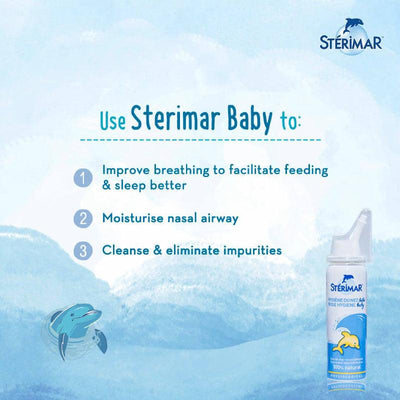 STERIMAR Nasal Hygiene Baby 0-3 Years Set 100ml x 2