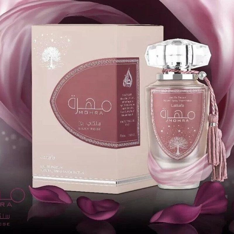 Lattafa Mohra Silky Rose Eau De Parfum 100ml - LMCHING Group Limited