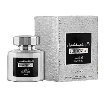 Lattafa Confidential Platinum Eau De Parfum 100 ml