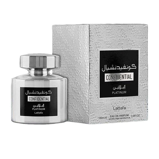Lattafa Confidential Platinum Eau De Parfum 100ml - LMCHING Group Limited