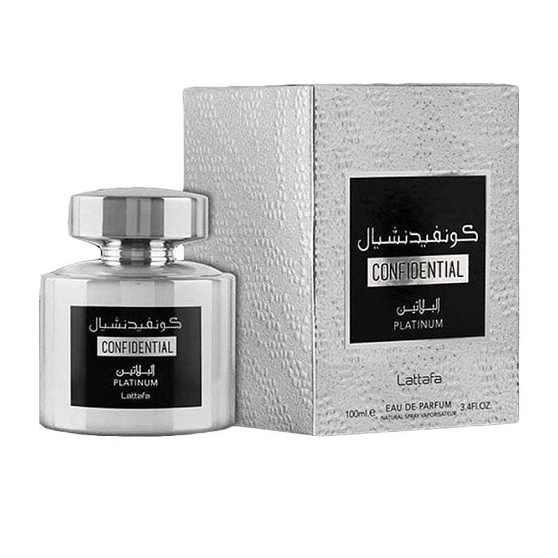Lattafa Confidential Platinum Eau De Parfum 100ml