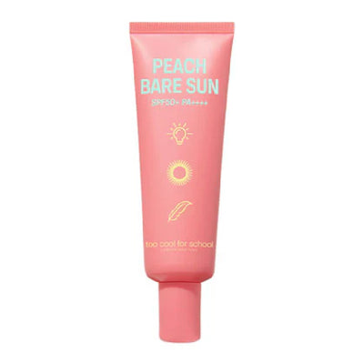 EXPIRED (10/05/2025) too cool for school Peach Bare Suncream SPF50+ PA++++ 50ml