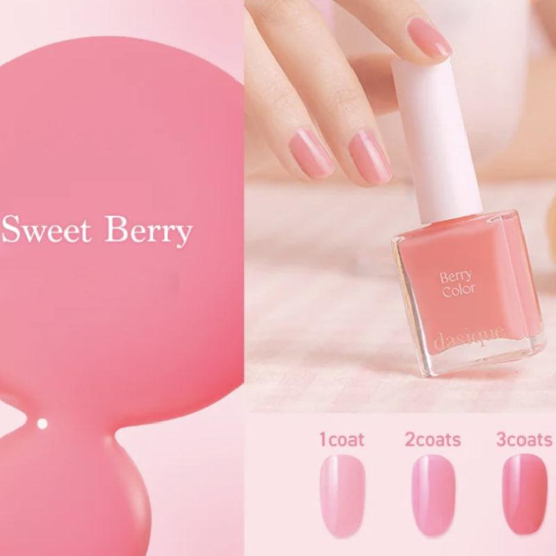 dasique Berry Smoothie Collection Syrup Nail Color (5 Colors) 9ml - LMCHING Group Limited