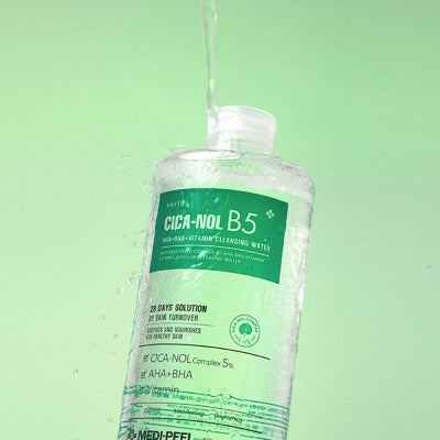 MEDIPEEL Phyto Cica-Nol B5 AHA BHA Vitamin Calming Micellar Cleansing Water 500ml - LMCHING Group Limited