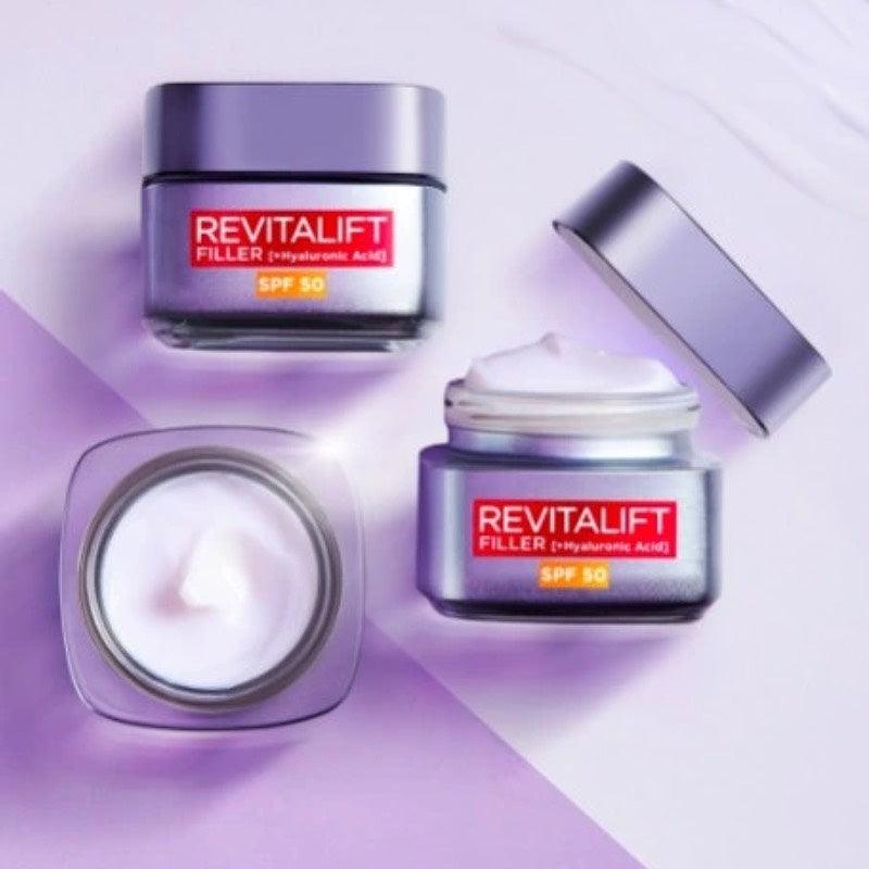 L'OREAL PARIS Revitalift Filler [+HA] Day Cream SPF50 50ml - LMCHING Group Limited