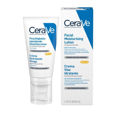 CeraVe Loción hidratante facial SPF25 52ml