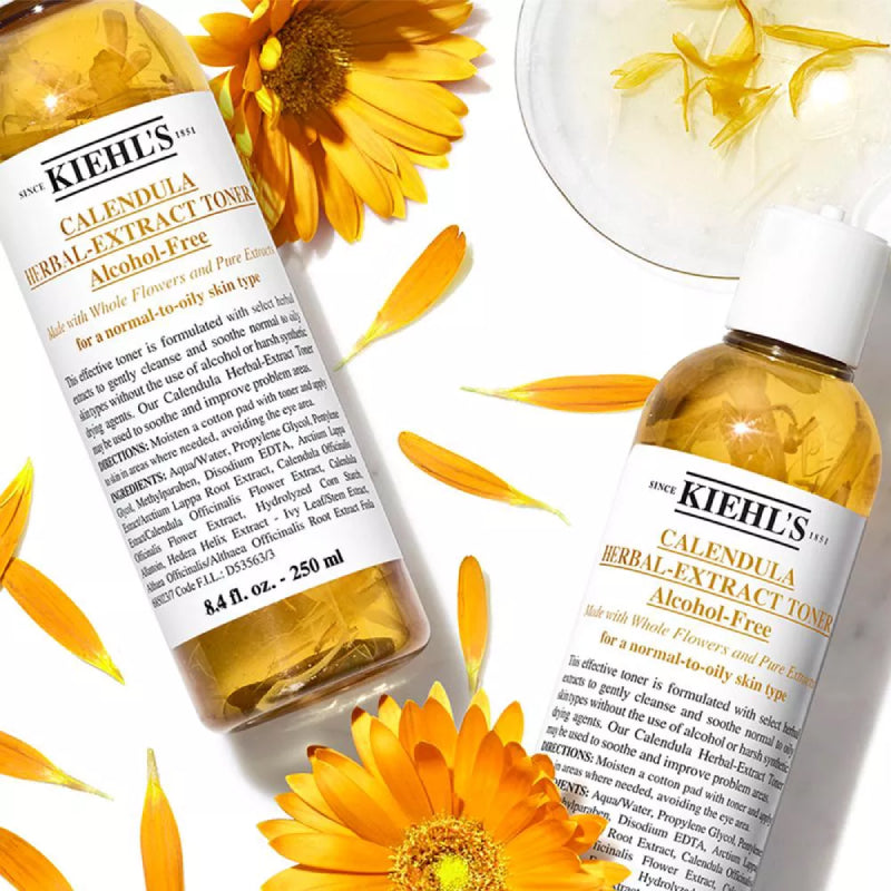 Kiehl's Calendula Herbal-Extract โทนเนอร์ปราศจากแอลกอฮอล์ 250มล. / 500มล.