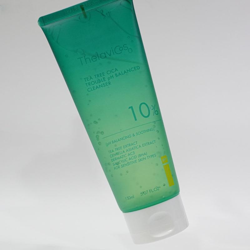 Thelavicos Tea Tree Cica Trouble pH Balanced 10% Cleanser 150ml - LMCHING Group Limited