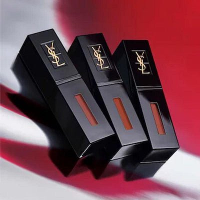 YSL 法國 限定黑管唇釉 (#440 野玫瑰) 5.5ml