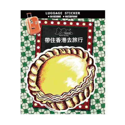 Why Not Hong Kong Food Luggage Sticker Set 4pcs