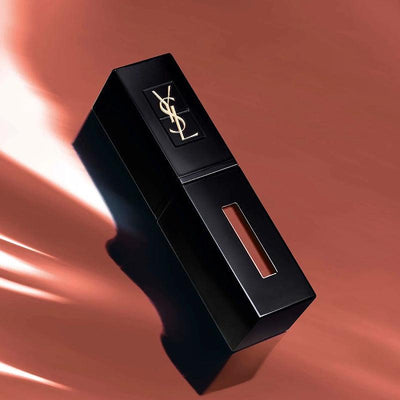 YSL 法國 限定黑管唇釉 (#440 野玫瑰) 5.5ml