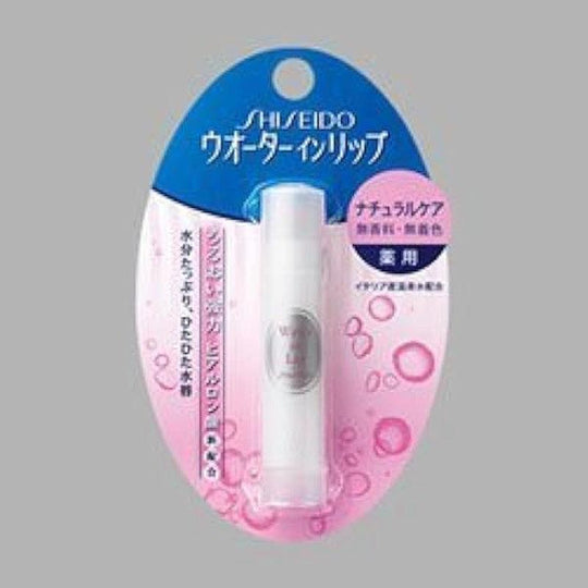 SHISEIDO Water in Lip Medicated Stick Natural Care Lip Balm 3.5g - LMCHING Group Limited
