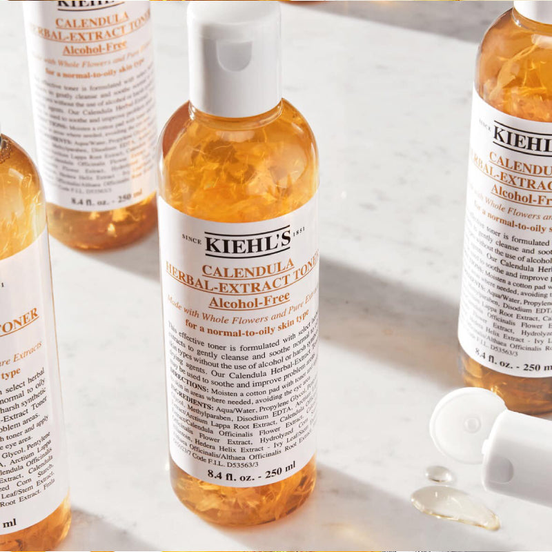 Kiehl's Calendula Herbal-Extract โทนเนอร์ปราศจากแอลกอฮอล์ 250มล. / 500มล.