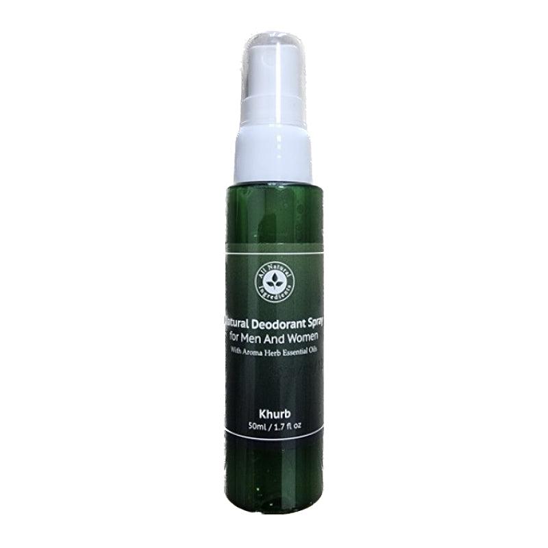 Khurb Natural Deodorant Spray 50ml - LMCHING Group Limited
